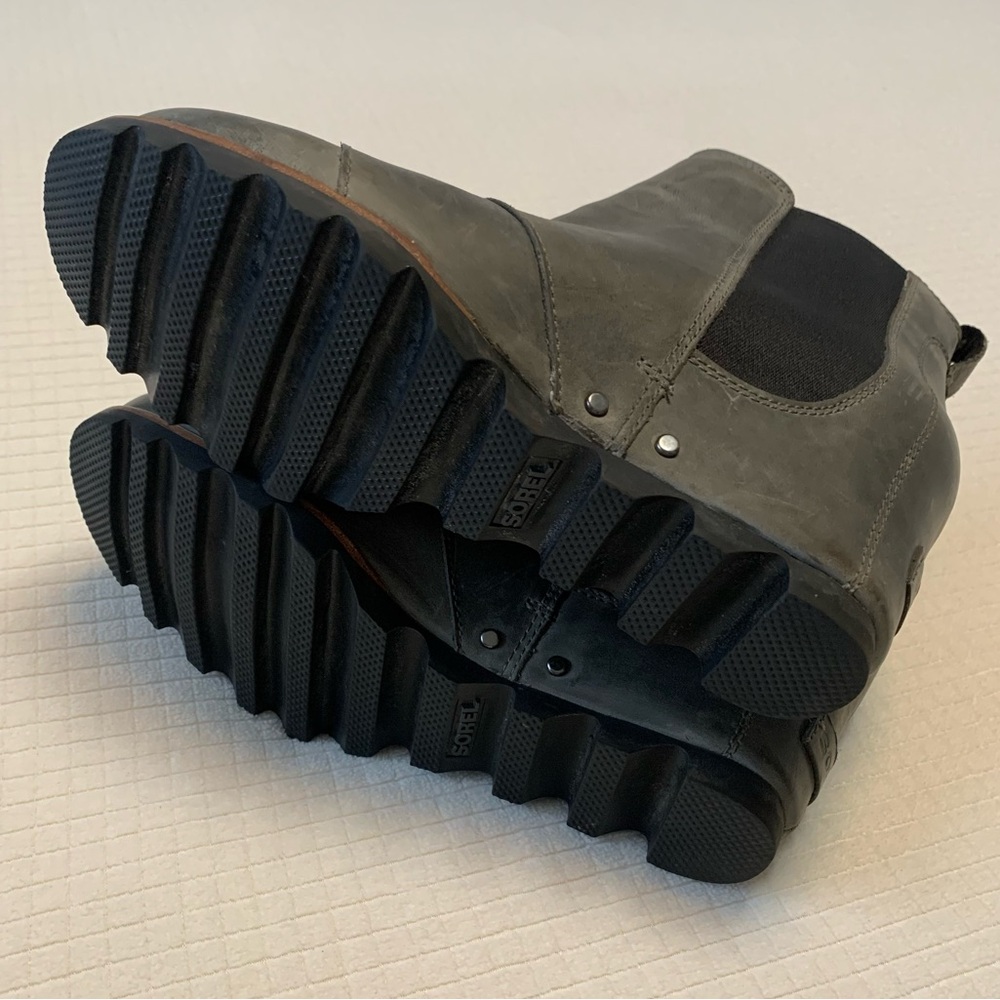 Sorel deep grey wedge boots - Picture 6 of 15